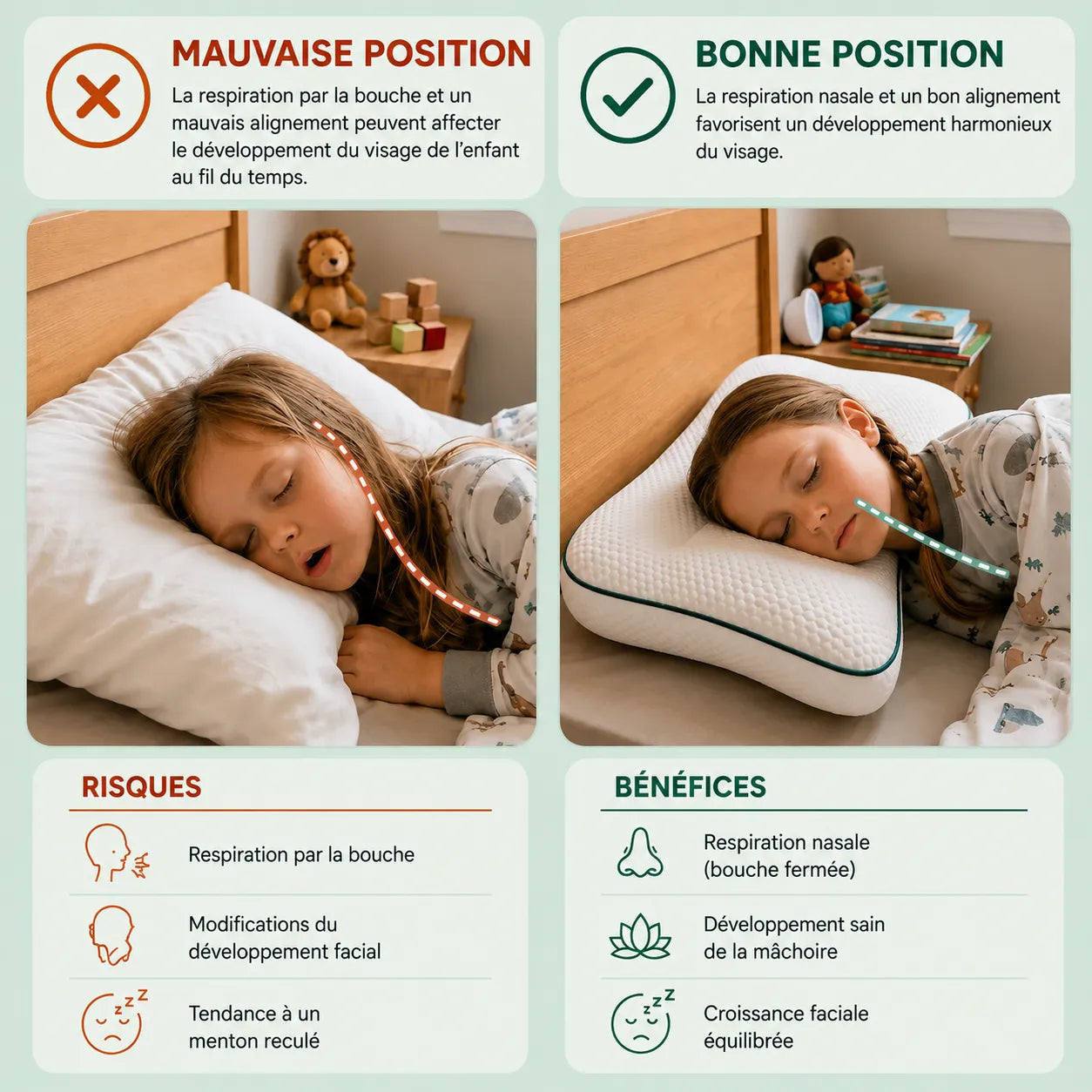Coussin de Posture CalmNest Pour Enfants